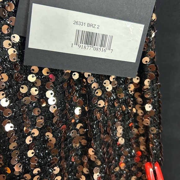 IEENA FOR MAC DUGGAL NWT 26331 Cowl Back Boat Neck Sequined Evening Gown - Picture 9 of 10